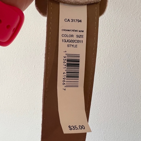 Jessica Simpson Velor/velvet Belt NWT M 8-10 - Picture 5 of 5